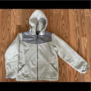 North Face White Sherpa Jacket Women’s XS
